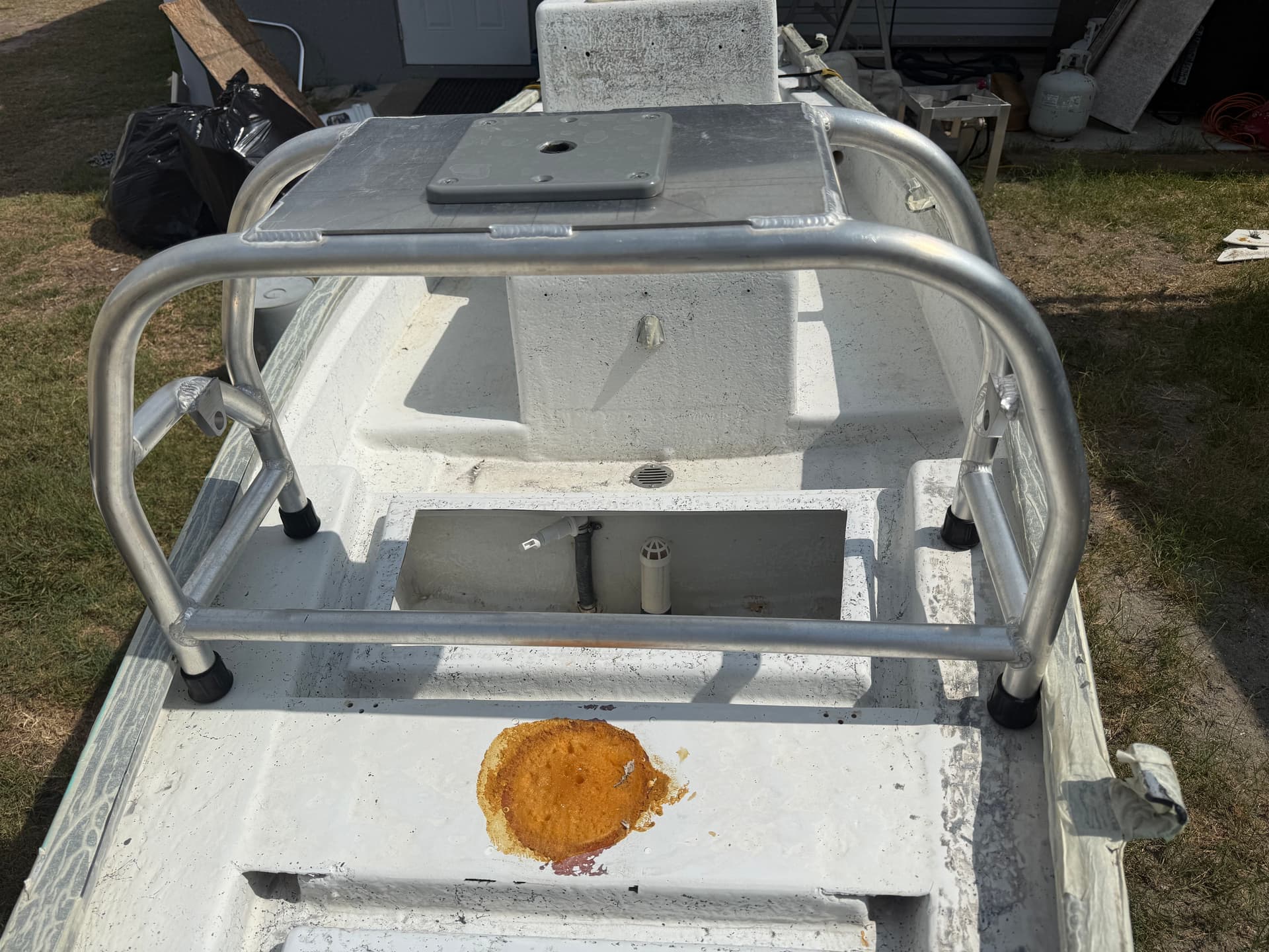Gallery photos for Custom Aluminum Fabrication for a Gheenoe Trailer and Seat: Image #2