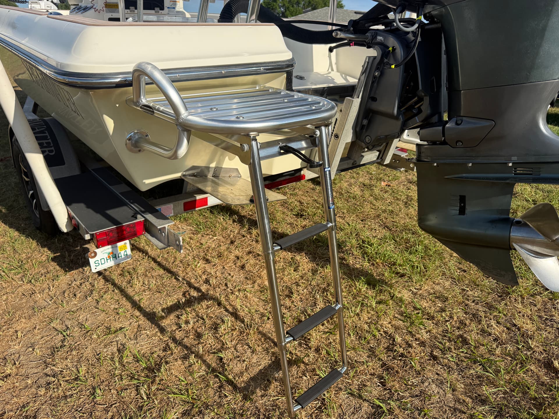 Gallery photos for Custom Swim Platforms Built for Mako and Shearwater Boats: Image #3