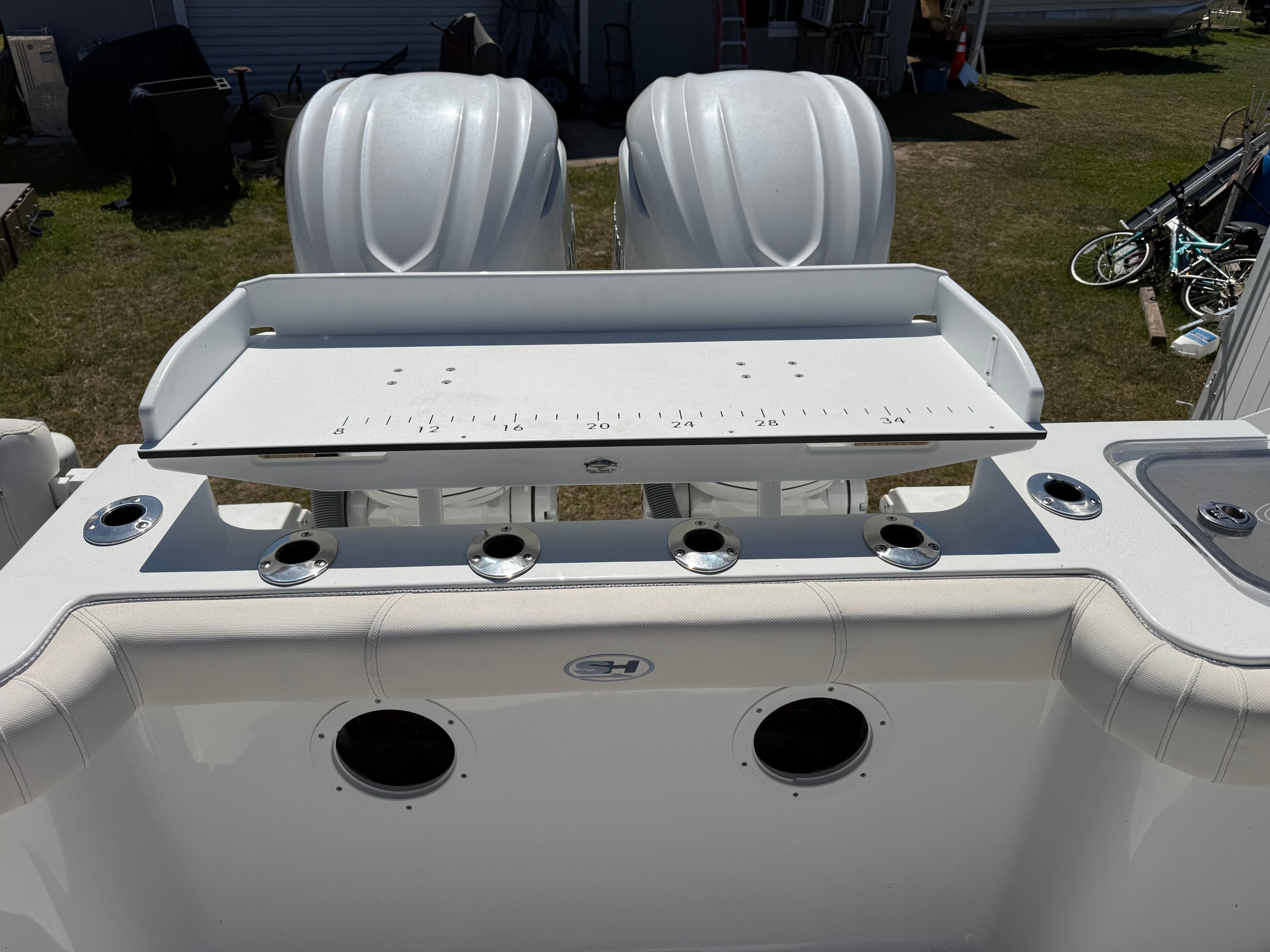 Project Custom Fillet Table Mounts Built to Fit an Offshore Boat image